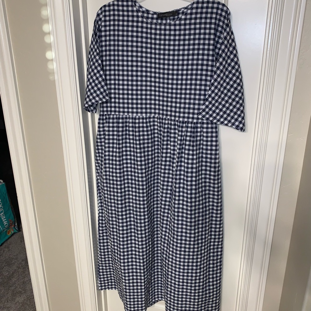 Gingham dress